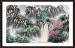 巨幅山水画