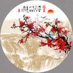 国画梅花