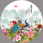 国画牡丹