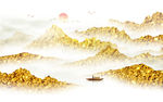 水墨山水画