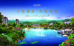 湖居地产 湖景地产 高层别墅图