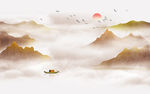 新中式山水画
