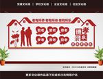 敬老文化墙