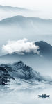 大气山水画新玄关 TIF分层