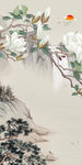 别墅山水画玄关图 TIF分层
