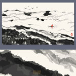 水墨装饰画 意境水墨