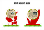 民族团结造型