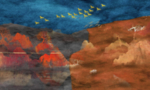 抽象油画