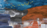 抽象油画