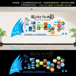 公司企业文化墙