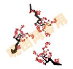 矢量梅花