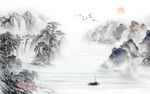 极品新意境山水画 TIF分层
