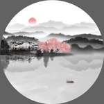 圆形装饰画