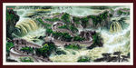 国画 万里长城