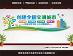 文明城市文化墙