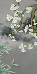 花鸟山水玄关风景 TIF分层