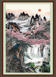 巨幅山水
