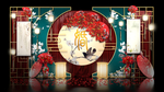 梅花主题背景素材