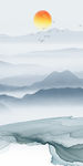 中式玄关风景挂画 TIF分层
