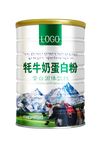 牦牛奶蛋白粉平面图