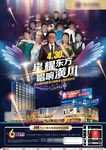 地产明星演唱会单页DM海报设计