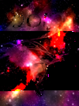 梦幻浩瀚宇宙背景