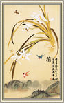 国画兰花