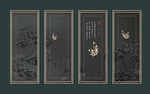 中式背景墙