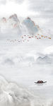 大气山水风景玄关 TIF分层