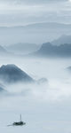 家居山水玄关画 tif分层