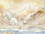 流水生财大理石纹