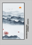 玄关水墨画