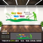 食堂餐厅文化墙