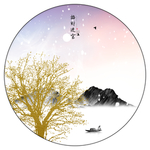 客厅山水画