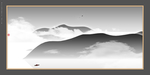 聚财山水画