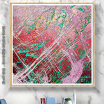 线条油画