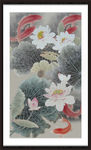 荷花水墨画