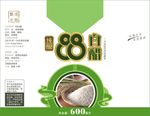 白醋标签图片