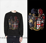 潮牌男装数码印花设计图案