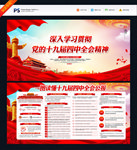十九届四中全会展板