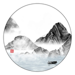 水墨远山