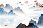 水墨山水
