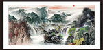 巨幅风景画