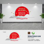 新中式社会主义核心价值观文化墙