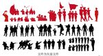 军人剪影