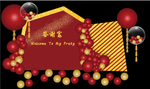 红金色背景素材