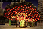 新年大树装饰灯