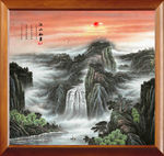 山水国画