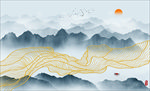 新中式山水