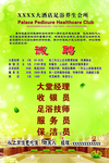 酒店招聘 养生会所招聘 海报